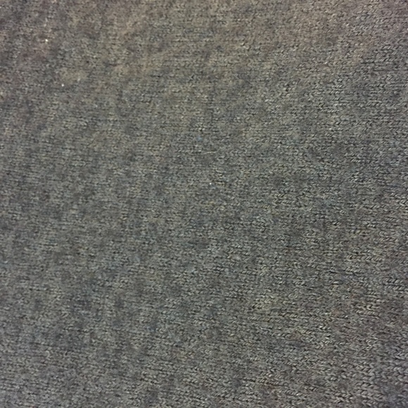 OLIVE DES OLIVE Black Wool Blend Pockets Short Sleeve Pockets Knit Sweater - Picture 8 of 8